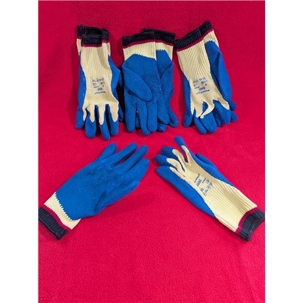 4 pairs of Ansell work gloves
