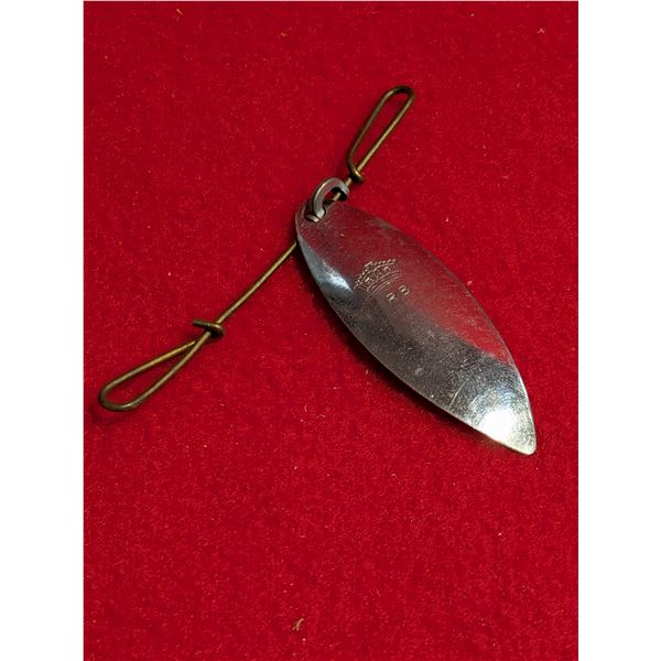 VINTAGE Johnson's Spoon Silver Minnow fishing lure