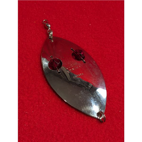 Vintage Lucky Strike Red Flash Wiggler Spoon