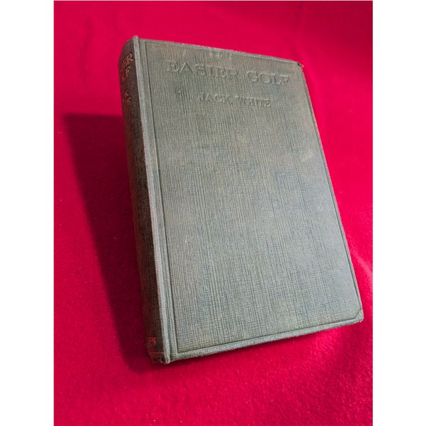 "EASIER GOLF" Book by Jack White & Golf motif tie clip