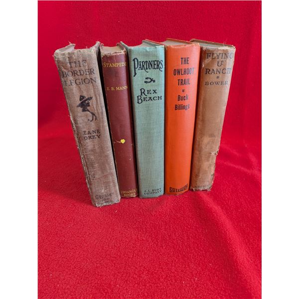 ANTIQUARIAN WESTERN NOVELS