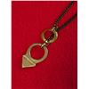 Image 2 : TANFOUK SHORT SPEAR PENDANT 15" NECKLACE