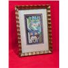 Image 1 : Laurel Birch 2 Blue Cats cross stitch bead work