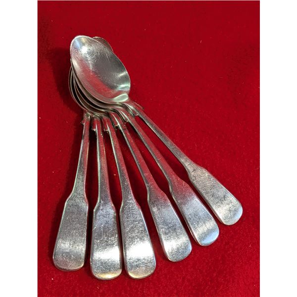 ANTIQUE SILVER SPOONS