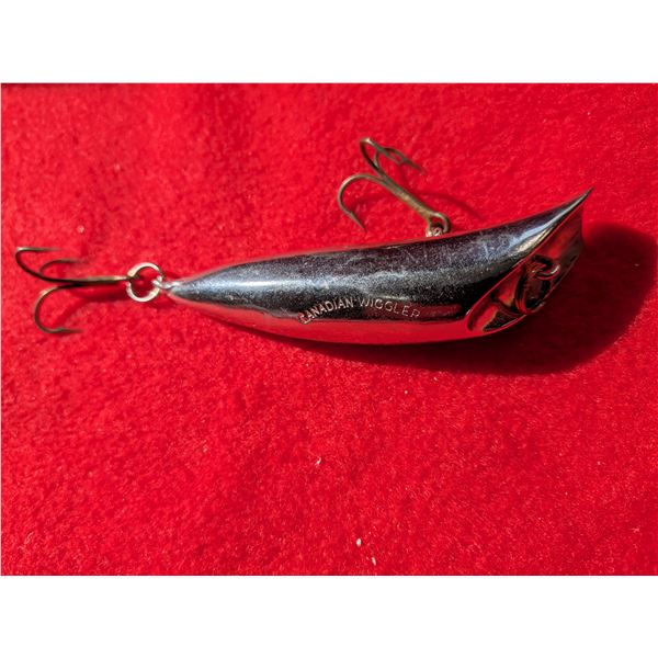 Canadian Wiggler fishing lure.