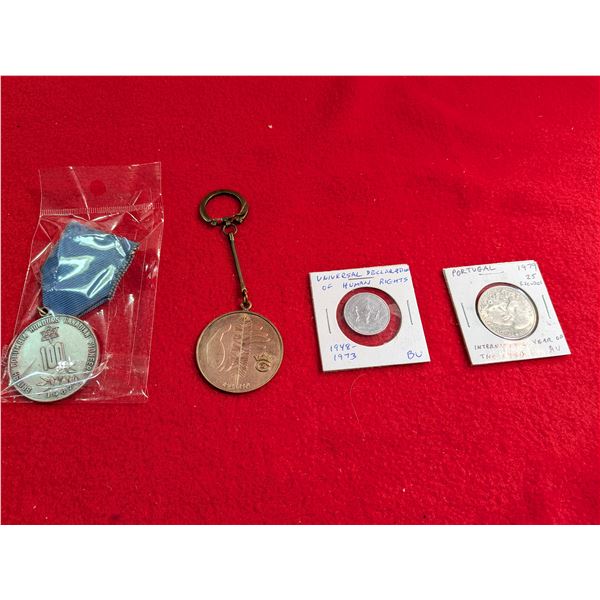 BC PIONEER, CROWN 50, 1948-73 HUMAN RIGHTS & 1977 INTL CHILD YEAR