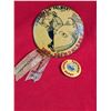 Image 1 : VINTAGE 1962 SUN SALMON & SPORTSMAN FISHING DERBY PINS