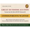 Image 1 : GREAT OUTDOOR AUCTION