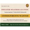Image 1 : SWEATER WEATHER AUCTION