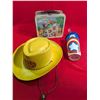 Image 1 : Disney Lunch Box, Twix Cowboy Hat & Captain America Tumbler