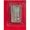 Image 1 : DEGUSSA 1oz Silver Bar (31.1g)