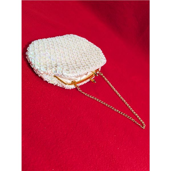 VINTAGE BEADED Evening Clutch Purse