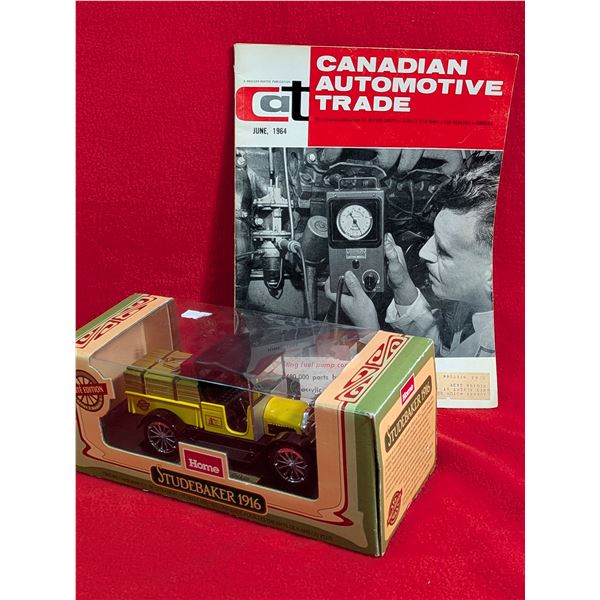 STUDEBAKER 1:25 Scale Truck & VINTAGE CAT Journal