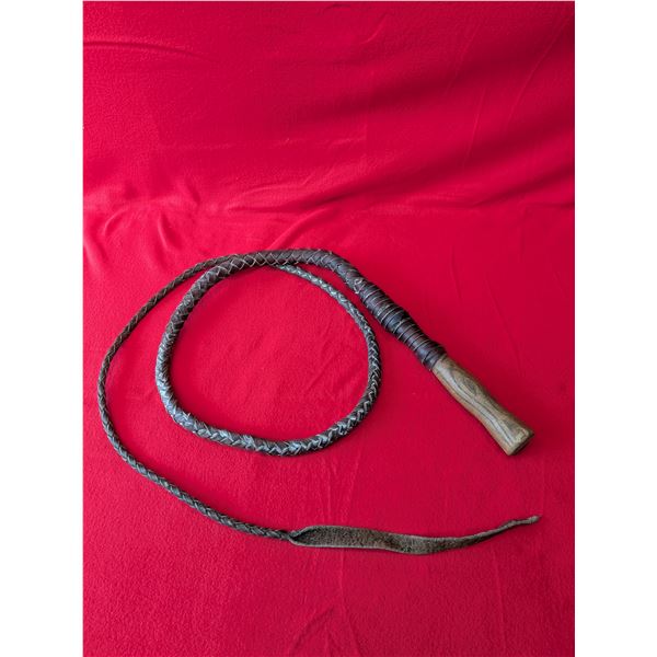 ANTIQUE BULL WHIP