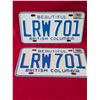 Image 1 : BC LICENSE PLATES