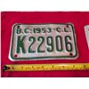 Image 2 : TRAILER MC LICENSE PLATES