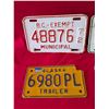 Image 3 : TRAILER MC LICENSE PLATES