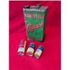 Image 1 : MOTOR OIL & TIRE REPAIR Cans