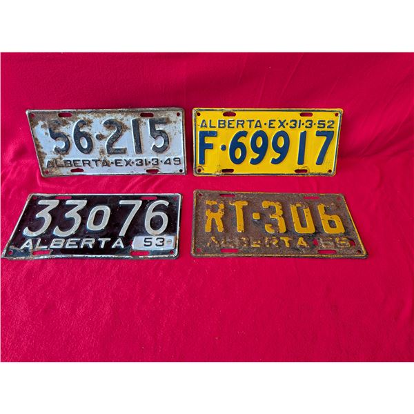 ALBERTA LICENSE PLATES