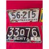 Image 2 : ALBERTA LICENSE PLATES