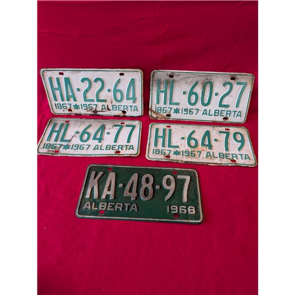 ALBERTA LICENSE PLATES