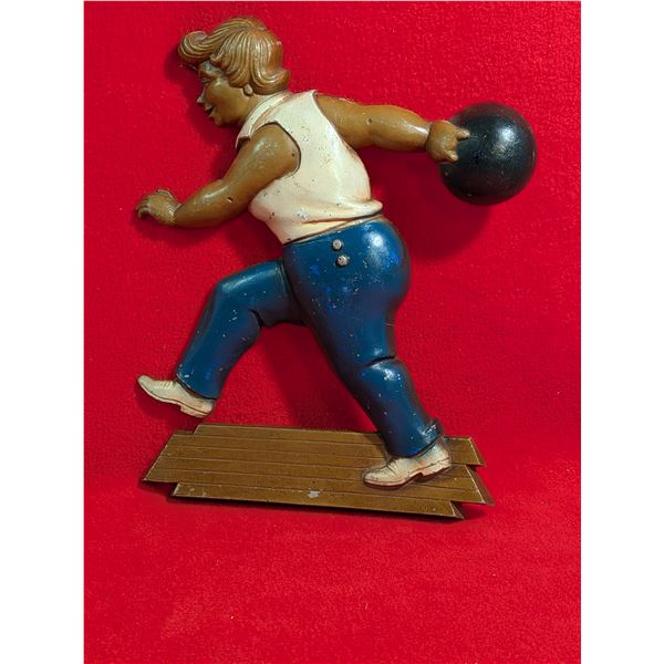 VINTAGE 1968 BOWLING PLAQUE