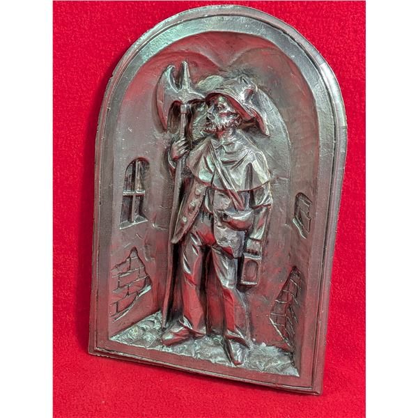 VINTAGE GERMAN NIGHT WATCHMAN RELIEF(Nachtwächter)