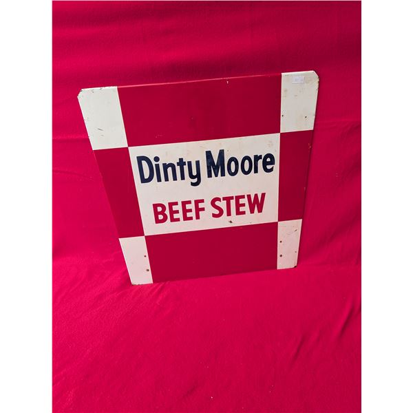 VINTAGE DINTY MOORE BEEF STEW SIGN