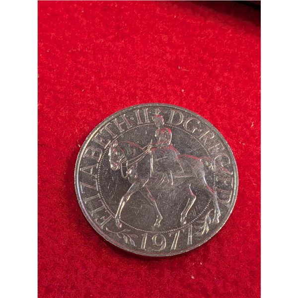1977 QUEEN ELIZABETH ANNIVERSARY COINS