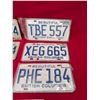 Image 2 : BC & ALBERTA LICENSE PLATES