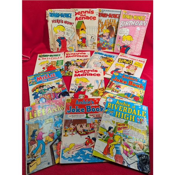 VINTAGE DENNIS THE MENACE & ARCHIE Comics