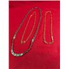 Image 1 : 3 COSTUME JEWELRY GOLD PLATED CHAINS