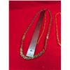 Image 3 : 3 COSTUME JEWELRY GOLD PLATED CHAINS