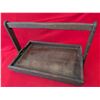 Image 1 : VINTAGE WOODEN TEA SERVICE TRAY SET & WICKER CHEST