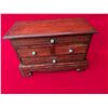 Image 1 : ANTIQUE CHINESE CHEST with Turquoise stone buttons.