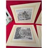 Image 4 : VINTAGE OLD FINE ART PRINTS
