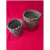 Image 1 : Vintage Asian Ceramic Pot wrapped in Bamboo