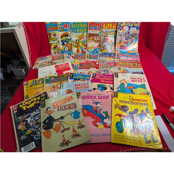 15 Archie & 10 Gold Key Comics