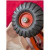 Image 4 : Vintage 1950s orange pressed-steel toy road grader by Nylint