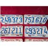 Image 2 : 1968, 67 & 66 BC LICENCE PLATES