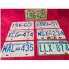 Image 2 : VINTAGE LICENSE PLATES