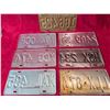 Image 3 : VINTAGE LICENSE PLATES