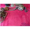 Image 3 : ANTIQUES Block & Tackle, Queen Mary Lamp, Camp Kettle,