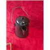 Image 6 : ANTIQUES Block & Tackle, Queen Mary Lamp, Camp Kettle,