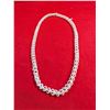 Image 1 : VINTAGE TWISTED WHITE FAUX-PEARL NECKLACE