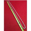 Image 4 : 27" White beaded strand necklace