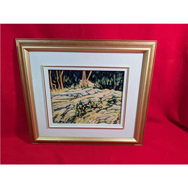 WILDFLOWERS, ARBUTUS POINT ~ Original Brian Romer painting