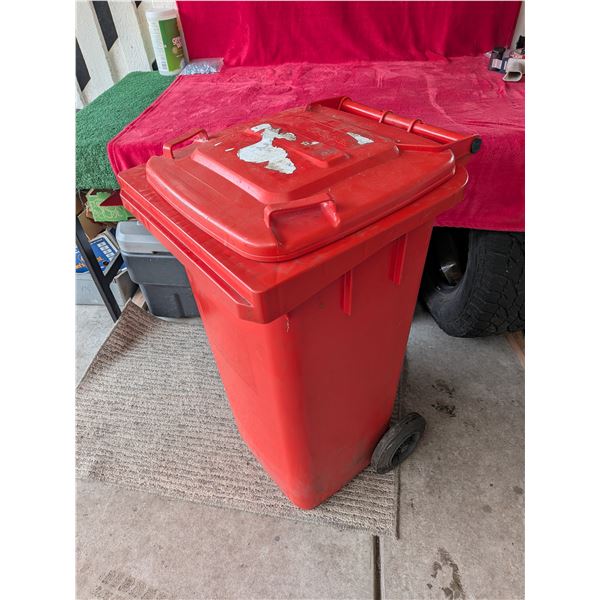 WEBER ROLLING WASTE BIN