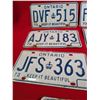 Image 2 : 1973 ONTARIO LICENSE PLATES