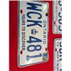 Image 4 : 1973 ONTARIO LICENSE PLATES